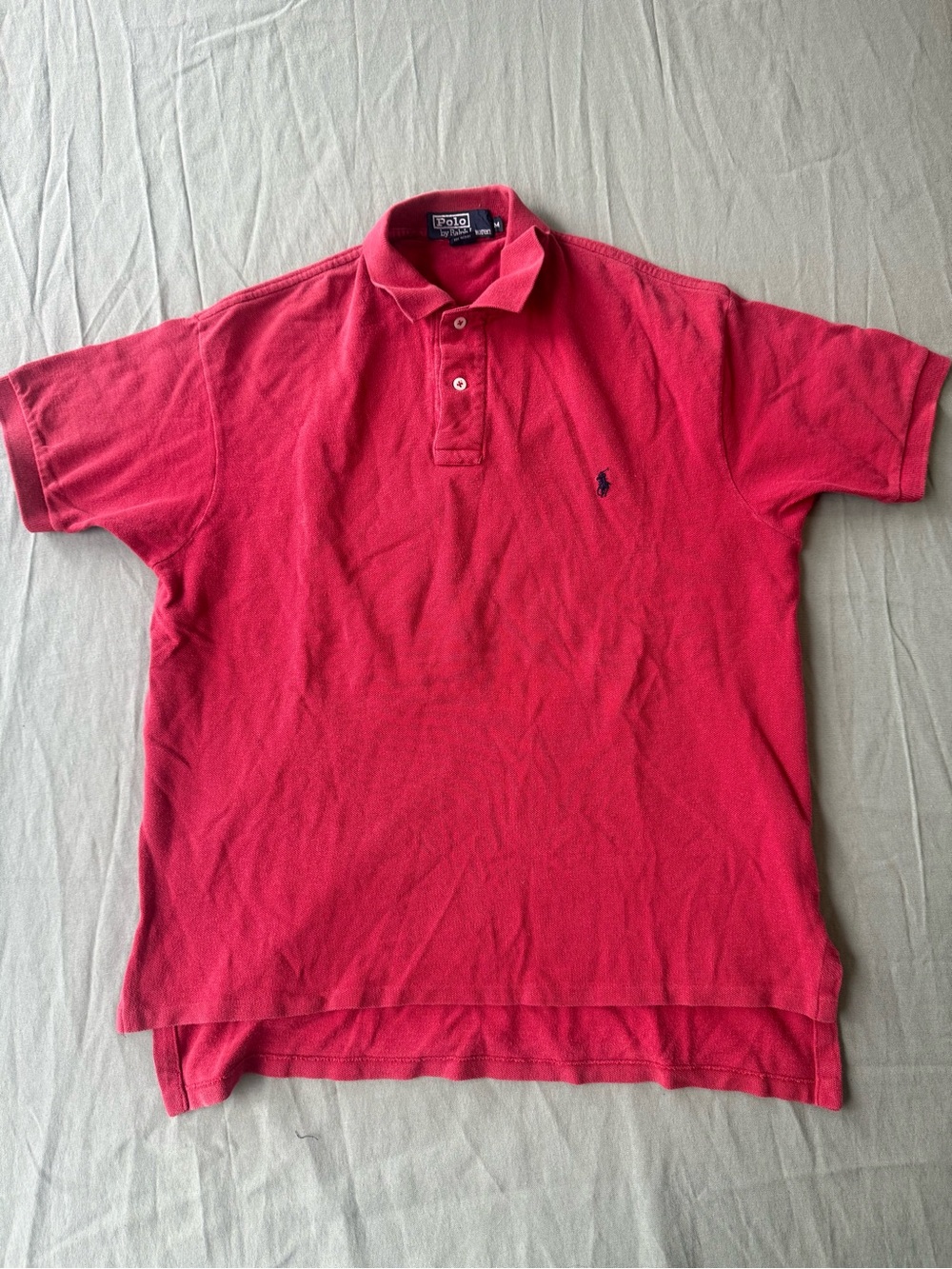 Polo Ralph Lauren Vintage Men's Button Up Embroidered Shirt M
